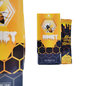 Miel OEM fabriqué à partir de miel naturel et délicieux, sachets de 15g au goût sucré et onctueux, vente en gros - Product Image 3
