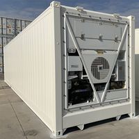 Conteneur frigorifique maritime 20 pieds Mexique, conteneur réfrigéré d'occasion pour le transport maritime, vente en gros aux enchères