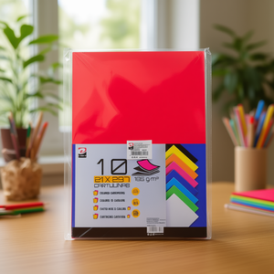Cartoncino Colorato A4 180g Colori Misti 10 Fogli Confezione da 6 Carta per Lavori Creativi - Product Image 3