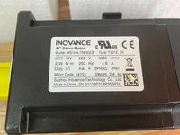 Moteur servo à encodeur 18 bits à haute efficacité INOVANCE 220V/380V 750W Moteur servo MS1H4-75B30CB-T331Z X6