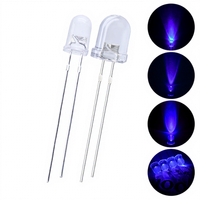 Cree — lampe à Led Uv avec livraison gratuite, Diodes, 3mm, 5mm, 8mm, 10mm, violette, 365nm, 395nm, colle, 0.06W,0.06W 30