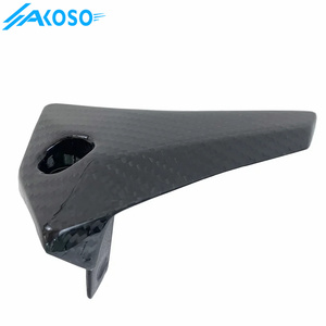 AKOSO Protection de chaîne et de pignon en fibre de carbone sèche 3K complète pour moto Kawasaki Ninja H2 H2R 2015-2026 - Product Image 2