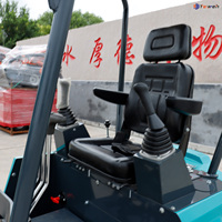 Chinois 1tonne 2 tonnes 3.5 tonnes 1.2 tonnes 1.5 tonnes pas cher Chine Petite pelleteuse sur chenilles Mini excavatrice Diesel Prix de la machine à vendre