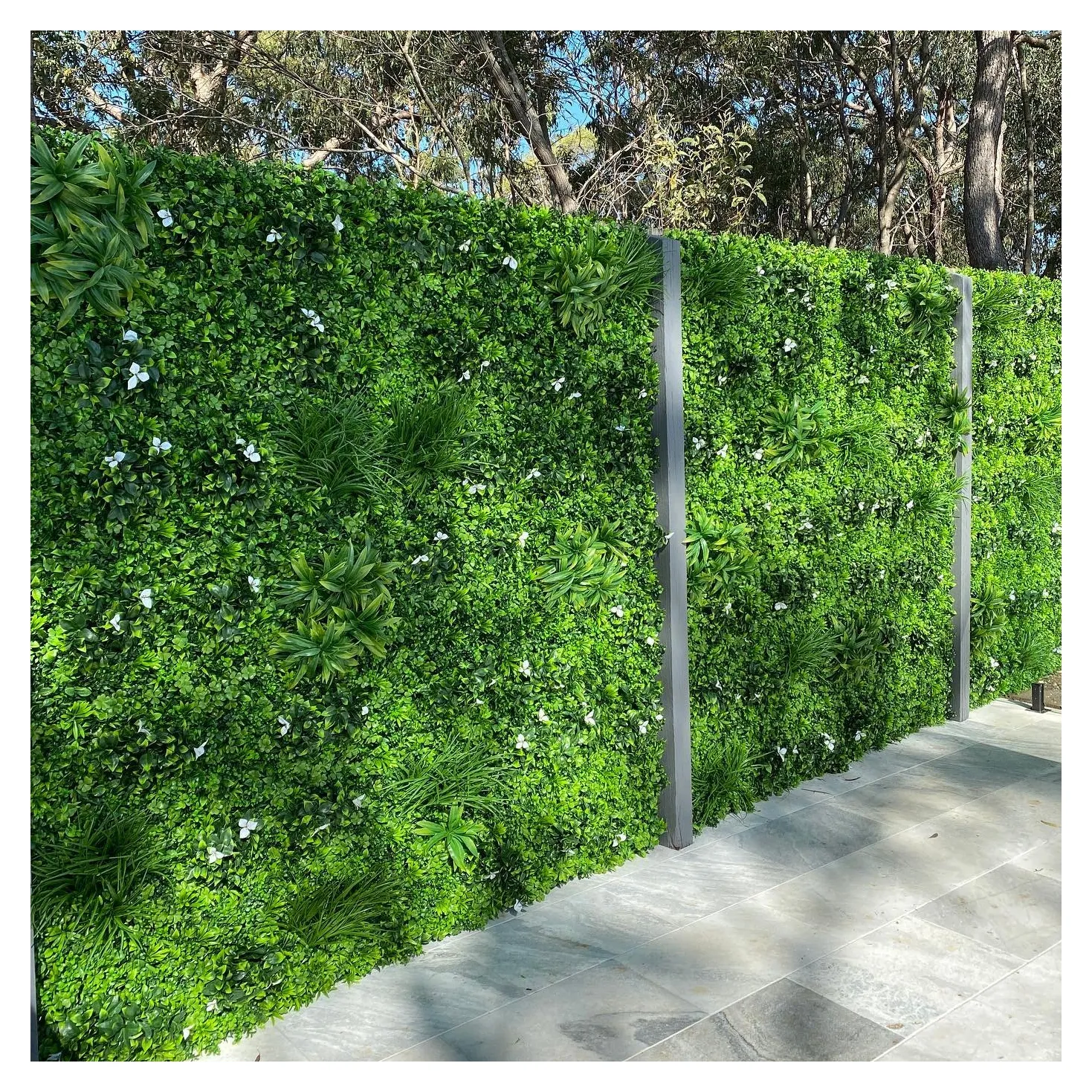 1M*1M Plastic grass backdrop artificial grass wall for decoration garden