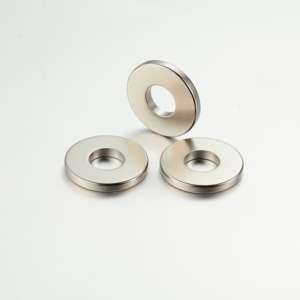 Imanes de neodimio de anillo magnético Ndfeb de alto rendimiento N35 N45 N48 N38 SHUHEH Material magnético alto recubierto de fábrica china - Product Image 5