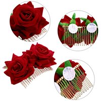 Jual Panas Klip Rambut Bunga Mawar Sisir Geser Flamenco Penari Rambut Styling Klip Aksesoris Rambut
