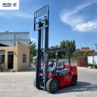Chariot élévateur diesel WGZN, excellent rapport qualité-prix, 3 tonnes, 3,5 tonnes, 5 tonnes, hauteur de levage 3m-5m, moteur EPA Eur5, chariot élévateur compact, fiable