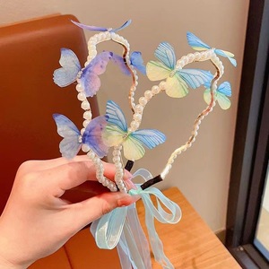 Diadema de Mariposa para Niñas Pequeñas de Flower Knows, Pinza de Pelo de Plástico Dulce para Fiestas y Lazo para el Cabello, Accesorios para Niñas - Product Image 2