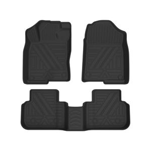 Tapis de sol AUTOBO Exact Fit TPE pour Honda Civic 2022-2025 Modèle essence sans ports de charge USB avant - Product Image 1