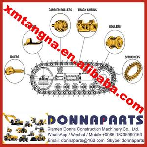 D30 D31 D31P-18 KM0840 KM840 113-30-00102 бездельник Бульдозера для деталей ходовой части Komatsu гусеничная цепь в сборе - Product Image 6