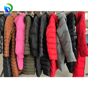 Chaqueta Larga Acolchada de Otoño Invierno para Mujer <span class=keywords><strong>Ropa</strong></span> de Mujer Usada de Moda Compra al por Mayor para Reventa <span class=keywords><strong>Ropa</strong></span> de Segunda Mano - Product Image 1