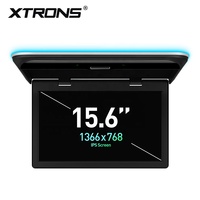 Lecteur multimédia de toit de voiture Android XTRONS avec écran IPS de 15,6 pouces, son supérieur et entrée HD