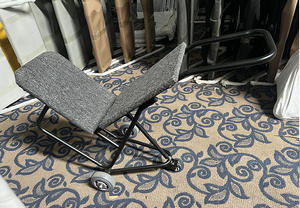 הסיטונאי מלון מתכת אולם כיסא עגלת אוכל חיצוני כיסא תחבורה טרולי - Product Image 3