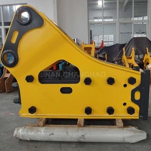 Marteau de démolition latéral, brise-roche hydraulique avec burin pour excavatrices de 45 à 55 tonnes - Product Image 4