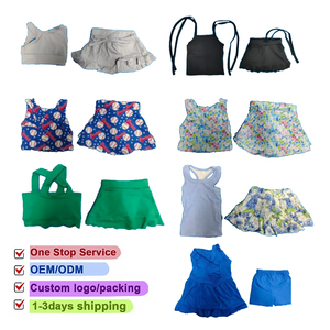 Survêtement pour tout-petits 2 pièces en soie de lait, avec logo à motif personnalisé, demi-zip et blocs de couleur, pour le sport des enfants - Product Image 6