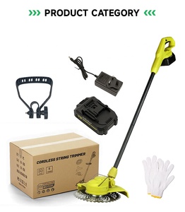 Sức mạnh công nghiệp 21V không dây điện cỏ tông đơ 12-inch cắt đường dẫn cao cho hiệu quả bảo trì Vườn cỏ OEM - Product Image 6