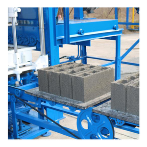 Máquina de Fabricación de Bloques de Hormigón de Color HF Qt3-20, Máquina de Moldeo de <span class=keywords><strong>Cemento</strong></span> para Material de Construcción de Ladrillos y Bloques Huecos - Product Image 2