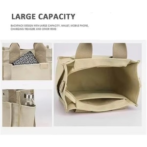 Muestra gratuita: Bolsa de poliéster de alta calidad para limpieza del hogar, organizador de herramientas de limpieza, bolsa de transporte para suministros de limpieza. - Product Image 4