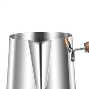 Nouveau design Simple cafetière en acier inoxydable pot à lait beurre fondu crème épaissie cuisinière à induction disponible - Product Image 5