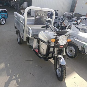 Triciclo Eléctrico de Carga de 800W, Tipo Carrocería Abierta, Scooter Motorizado de 3 Ruedas para Pasajeros, Potencia de 1000W, Voltaje de 60V, Carga Útil de 400kg - Product Image 4