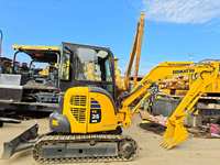 Mini-excavatrice Komatsu PC35MR d'occasion de haute qualité, modèle japonais d'origine en bon état
