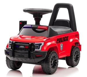 Auto Elettrica Giocattolo per Bambini a Forma di Auto della Polizia, Macchina Cavalcabile in Plastica per Bambini - Product Image 4