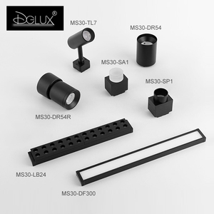 DGLUX Đèn Theo Dõi Tuyến Tính Gắn Bề Mặt Bán Chạy Đèn Theo Dõi Từ Tính <span class=keywords><strong>Led</strong></span> Siêu Mỏng 48V - Product Image 2