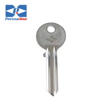 Clé vierge de porte de sécurité tout métal de marque EVERISE UL050 - Clé universelle personnalisée portable pour boîtier, résistante à l'eau, plusieurs couleurs