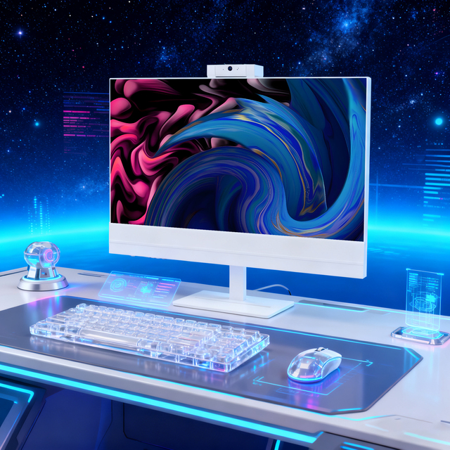 Brand New AMD for 11th/12th Gen 1080p IPS LED Gaming All-in-One AIO Desktop Computer with Dedicated Graphics