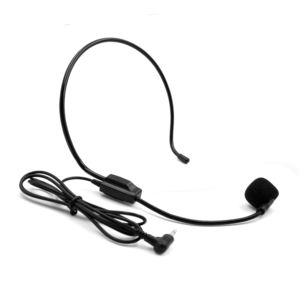 Mini micro de tête de condensateur de Microphone de casque professionnel pour le guide touristique de haut-parleur d'amplificateur de voix - Product Image 1
