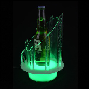 Cao cấp Led Laser chai Presenter với LED Acrylic ánh sáng hộp-uống hiển thị cho nhà hàng bar phòng chờ hộp đêm - Product Image 3