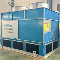 Tour de refroidissement à eau froide industrielle carrée, personnalisable, en métal, à contre-courant, pour une efficacité de refroidissement supérieure et des performances stables