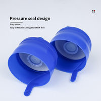 Tapa Desechable de PE de 55 mm para Botellas de Agua, Tapa Antiderrames para Bidones de Agua Mineral de 5 Galones (18.9 L), Venta al por Mayor