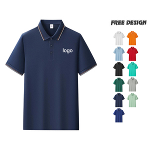 Camiseta Deportiva para Hombre, con Logotipo Personalizado, Cuello Tipo Polo, Camiseta de Golf, Polo de Secado Rápido, Camisetas Polo Lisas para Hombre - Product Image 1