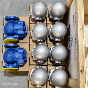 Nouveau et de haute qualité : Vanne à flotteur SPIRAX SARCO à raccord à bride FT14X-10 et à vis FTGS14, et débitmètre E+H - Product Image 1