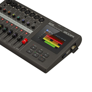 Station de travail d'enregistrement numérique multi-pistes tout-en-un <span class=keywords><strong>Zoom</strong></span> <span class=keywords><strong>R20</strong></span>, enregistreur portable 16 pistes avec interface USB - Product Image 5