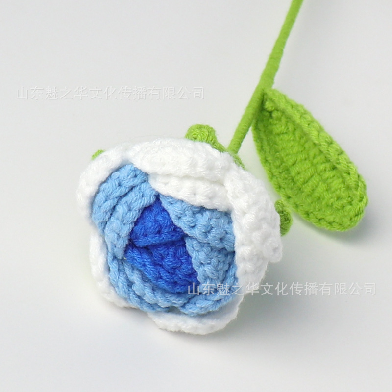 Bouquet di rose blu sfumate