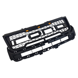 Parrilla para Ford Explorer 2016-2018 con Barra de Luces LED, Estilo Malla para Parachoques Delantero - Product Image 3