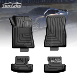 <span class=keywords><strong>Tappetini</strong></span> per Auto <span class=keywords><strong>Ford</strong></span> Mustang 2015-2026, <span class=keywords><strong>Tappetini</strong></span> per Tutte le Stagioni, Antiscivolo, Impermeabili, Durevoli, Rivestimento Personalizzato per Pavimento Auto - Product Image 1