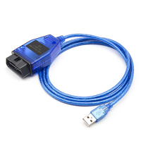 VAG KKL 409.1 avec interface de scanner de câble de diagnostic USB CH340 Chip OBD2 pour véhicules VW