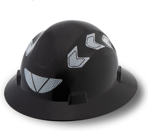 Casque de sécurité ventilé à suspension à cliquet réglable 4 points, homologué OSHA, pour hommes, en HDPE, pour travaux de construction - Product Image 1
