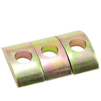 Rondelles à écrou semi-circulaires solides sont des accessoires pour meubles utilisés pour les connexions de meubles, et rondelles à écrou semi-circulaires