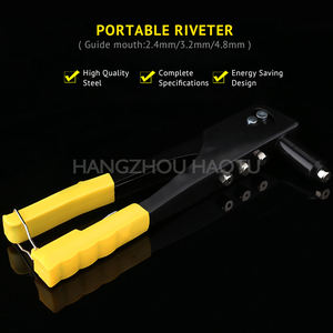 أداة يدوية صغيرة متعددة الوظائف مزودة بفوهة طويلة وفائقة الجودة مسدس مسامير برشام صغير - Product Image 2