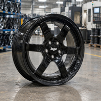Jantes forgées RAYS TE37 en alliage noir, 16-22 pouces, 5x114.3 5x120 pour BMW X5 Lexus NX Mitsubishi Lancer Evolution Infiniti Q60
