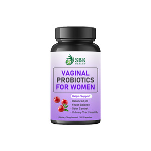 Capsules de Probiotiques Vaginaux les Plus Vendues avec Complexe Probiotique, Faciles à Avaler, Résultats Rapides, Aide à l'Équilibre des Levures - Product Image 1