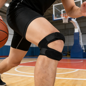 Soporte de Rodilla de Neopreno de Doble Acción OEM/ODM con Hebilla Ajustable para Rehabilitación de Lesiones Deportivas y Alivio del Dolor - Product Image 1