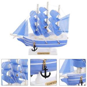 Náutico hogar artesanías <span class=keywords><strong>de</strong></span> madera velero escultura pastel escritorio coche decoración modelo <span class=keywords><strong>de</strong></span> madera velero barco <span class=keywords><strong>de</strong></span> vela barcos artes y artesanías - Product Image 6