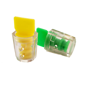 Sceau de compteur en <span class=keywords><strong>polycarbonate</strong></span> de haute qualité, sceau de sécurité en plastique transparent, sceau de compteur de type torsion pour les compteurs d'électricité et d'eau - Product Image 3