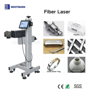 Wdotmark 100W High Power Fiber Laser Marking Machine Deep Engrave Metal Mark Qr Date Batch Code on PVC PE PP - Product Image 1