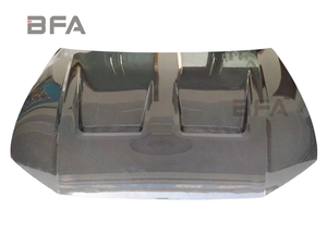Utilisé sur l'<span class=keywords><strong>Audi</strong></span> Q8 RSQ8 amélioré capots de pare-chocs avant et arrière en fibre de carbone sèche de style MSY avec ailes à sourcils larges - Product Image 4